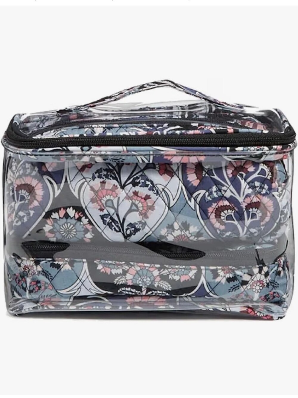 Vera Bradley Four Piece Cosmetic Organizer Ornate Blooms